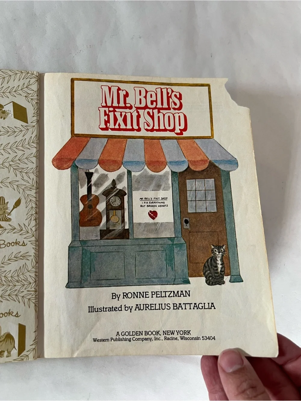 Mr. Bell's Fixit Shop Little Golden Book